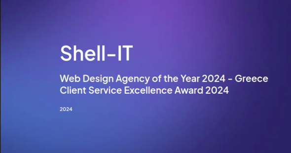 Shell-iT: Web Design Agency of the Year 2024 & Client Service Excellence Award Winner