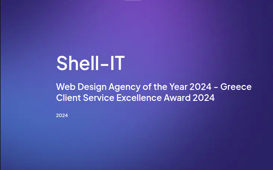 Web Design Agency of the Year 2024 - Greece Client Service Excellence Award 2024